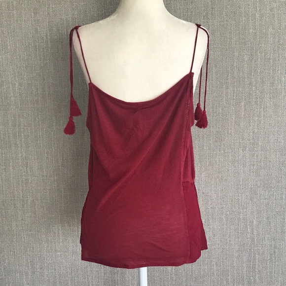 LUCKY BRAND Embroidered Spaghetti Strap Cami Top - Picture 5 of 6